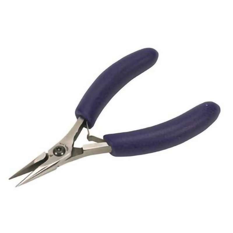 Plier Snipe Nose Serrated Jaw ESD 4.61" OAL